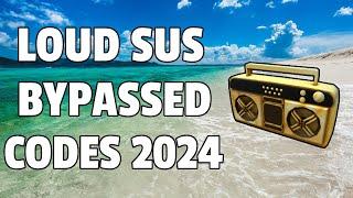 LOUD BYPASSED SUS Roblox Ids (WORKING 2024)