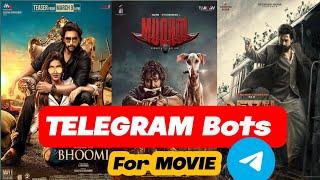 Best Telegram Bots for MOVIE 2024 / New Telegram Bots part-1 ️