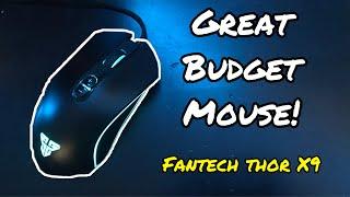 The Fantech Thor X9 is an Amazing Budget Gaming Mouse!