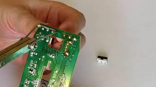 Fastest method of desoldering mouse switches