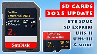 Explaining SD Cards: 2025 Update