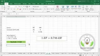 Convertir HP a kW (HP - kW)