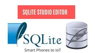Use SQLite Studio and its SQL Editor