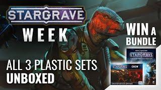 Unboxing: Stargrave Mercenaries, Crew & Troopers Plastic Sets #StargraveWeekOTT