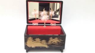 VINTAGE DANCING BALLERINA MUSIC BOX