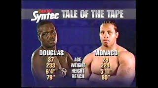 Louis Monaco gets DISQUALIFIED after Knocking out James "Buster" Douglas (controversial ending)