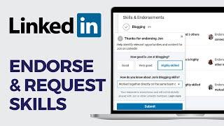 How to Endorse Skills on LinkedIn | Enable & Request LinkedIn Endorsements