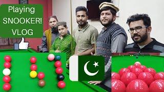 VLOG | Playing Snooker at "THE RASSON" Snooker Club | Ali Raza | PAKISTAN | Dada Bhai Reaction