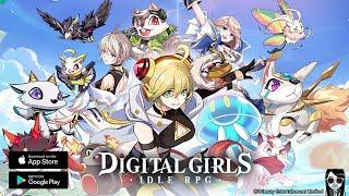 Digital Girls: Idle RPG - Official Launch Global Gameplay Android APK iOS