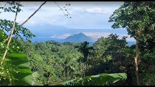 LOT FOR SALE Overlooking Taal Near Tagaytay, Along the Laurel Niyugan Road Highway