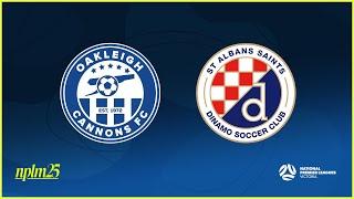 2025 NPLMVIC Round 6: Oakleigh Cannons FC v St Albans Saints SC