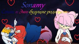 "Sonamy"Соник и Эми-будущие родители" 6 серия "Результаты внутри"