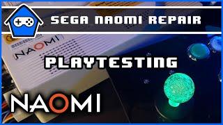 SEGA Naomi Repair - Audio Repair & Playtesting Two Arcade Boards