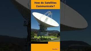 How do satellites communicate? #tickerfacts