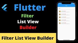 Flutter -  How to filter List/ListView Builder in flutter || in Hinid/Urdu