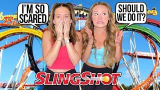 KAYLA & KALLI GO ON THE WORLDS SCARIEST ROLLER COASTERS🫣 (MUST SEE)