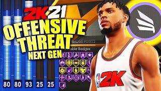 Next Gen NBA 2K21 OFFENSIVE DEMON Build! New MyPlayer Builder! NBA 2K21 Next Gen Gameplay