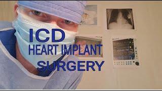 ASMR PRE-OP & ICD Heart Implant Surgery [REAL MEDICAL TOOLS]