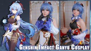 Ganyu Cosplay Unboxing Genshin Impact｜Shiroychigo & RoleCosplay