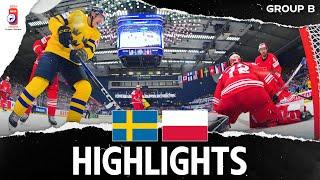 Highlights | Sweden vs. Poland | 2024 #MensWorlds