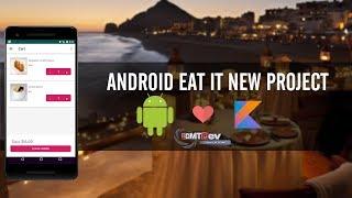 Android Development Tutorial - New Eat It part 70 Client app Display Size and Addon in Cart