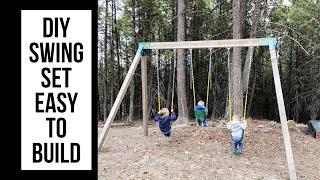 DIY Swing Set Kit Easy To Build Your Own!