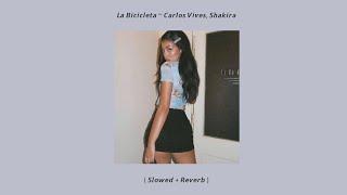 La Bicicleta ~ Carlos Vives, Shakira ( Slowed + Reverb )