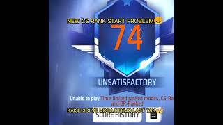 Since Your Honor Score Is Below 90 || How To Unban Cs Rank In Free Fire || Honor Score Kaise Badhaye