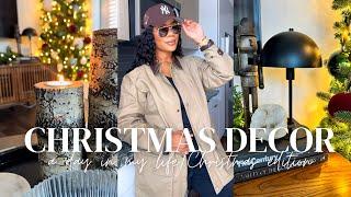 Vlog| Brunch With Friends, Christmas Decorate With Me 2024Full Holiday Living Room/Dining Room Tour