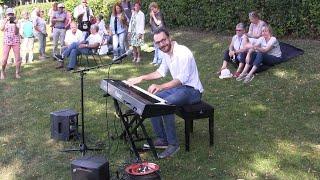 Marius Labsch - Boogie Woogie / Pianist am Königsteich / Moritzberg Hildesheim ( 17.7.2022 ) Teil 1