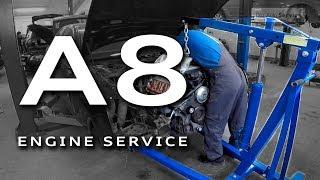 Audi A8 3.2 FSI Engine and transmission service | Das Auto Service