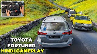 Overtaking with Toyota Fortuner - Assetto Corsa | Hindi Commentary Gameplay | Logitech G29