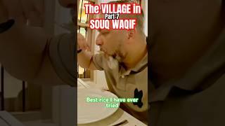 SOUQ WAQIF-The VILLAGE restaurant  Part-7 #souqwaqif #shorts #menu  #shortfeeds #doha