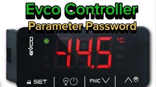 Password ng EVCO display controller