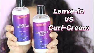 Curl Cream OR Leave In Conditioner? Difference? | Product link in comment