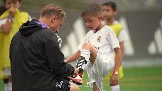 Real Madrid Foundation Training Clinic June 2023 | Kaptiva Sports