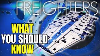 EVERYTHING You Need To Know About FREIGHTERS In No Mans Sky 2023!!