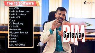Learn Top 15 BIM Software To Become a BIM Engineer, Coordinator & Manager @DesignStudioInst