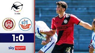 Flotho wird zum Matchwinner! | SV Wehen-Wiesbaden - Hansa Rostock | Highlights - 3. Liga 2024/25