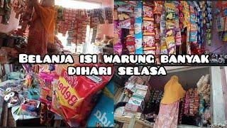 BELANJA ISI WARUNG BANYAK DI HARI SELASA #warungsembakomodalkecil