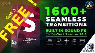 Get a Free Transition Pack for Davinci Resolve!