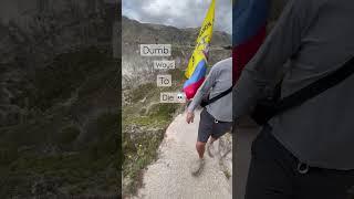 Safest tourist spot #shorts #ecuador #epicvideos