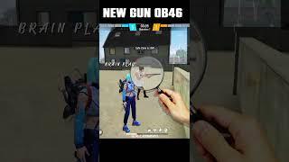 Free Fire New Gun M590 | OB46 Update | ff new gun ability test | #brainplay #brainplayff #ff #m590