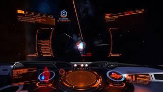 Imperial Cutter vs Type 10 Defender NPC in Elite Dangerous