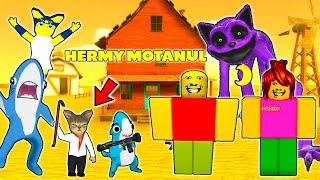 HERMY MOTANUL SI DRACULASS VS TATAL STRICT IN SATUL MOTANESTI! O SALVAM PE MAMA MOTAN VS CATNAP!