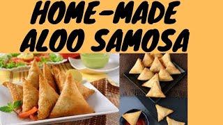 Homemade Tasty and Crispy Aloo Samosa.