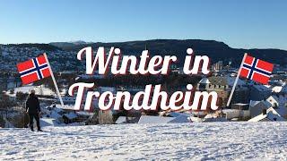 Winter in Trondheim, Norway