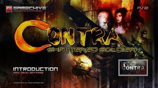 Contra: Shattered Soldier (Introduction - Prologue, Options and Settings) PS2 Gamechive