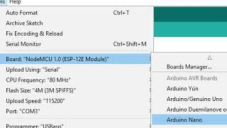 How to Setup UNO R3  WiFi ATmega328P ESP8266