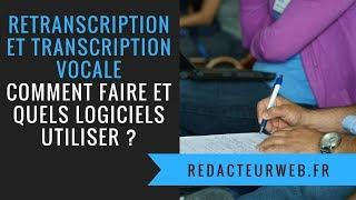 retranscription, transcription audio : quels logiciels gratuits  ?